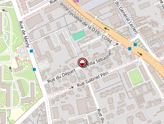 Carte de Groupe Scolaire L. Allezard à Créteil