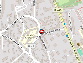 Carte de Gafib Epicerie Solidaire à Fontenay-aux-roses