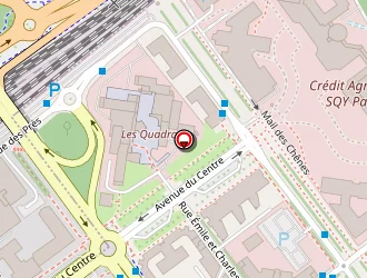 Carte de Restaurant Universitaire à Guyancourt