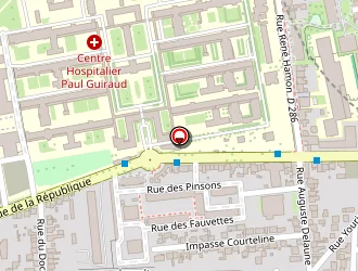 Carte de Yatt Express à Villejuif