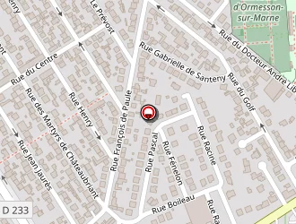 Carte de Armony Dom Services à Ormesson-sur-marne