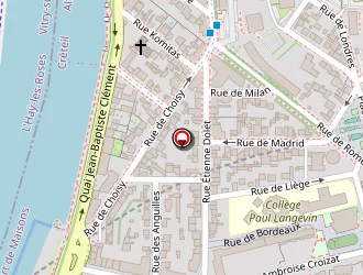 Carte de Egbah à Alfortville