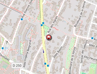 Carte de Leotard Julien à Cachan