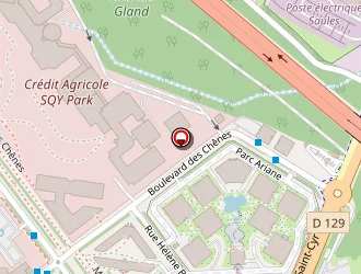 Carte de Denso Sales France à Guyancourt