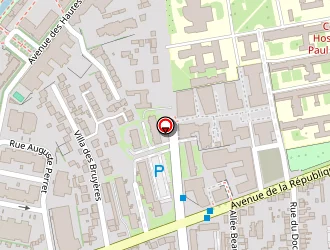 Carte de Institut Cacciottolo à Villejuif