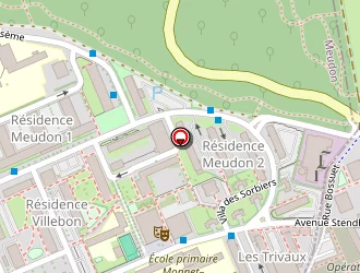 Carte de Beloufa Chafy à Meudon la foret