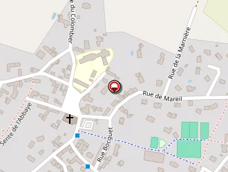 Carte de Riffaut Claire à Méré