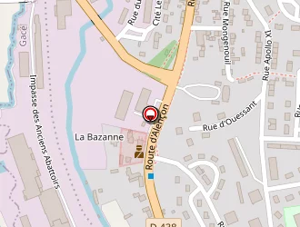 Carte de Station Service Esso à Gacé