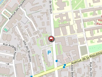 Carte de La Chope à Villejuif