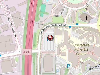 Carte de Cdad à Créteil