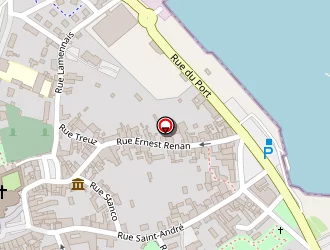 Carte de Le Tablier à Tréguier