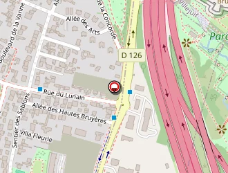 Carte de Rodrigues Laura à Cachan