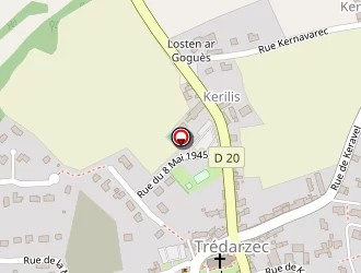 Carte de Klising Luciano à Trédarzec