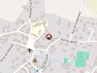 Carte de Tierny Anne à Méré