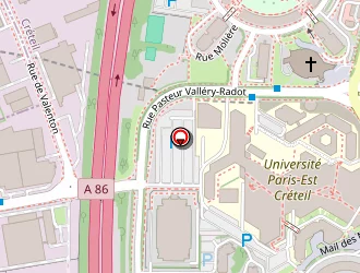 Carte de Hervieu à Créteil