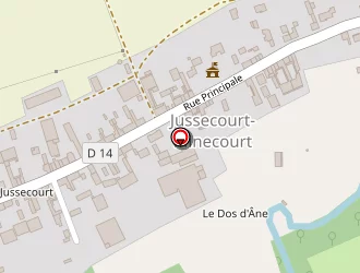 Carte de Jmc à Jussecourt-minecourt