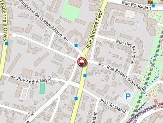 Carte de Olive à Fontenay-aux-roses