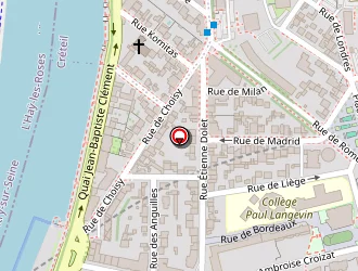 Carte de Frema à Alfortville