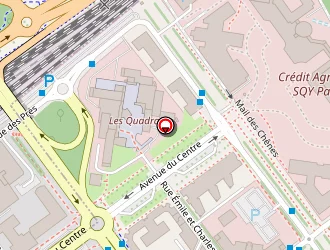 Carte de Centre Des Finances Publiques à Guyancourt