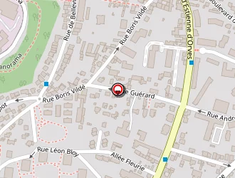 Carte de Collège Les Ormeaux à Fontenay-aux-roses