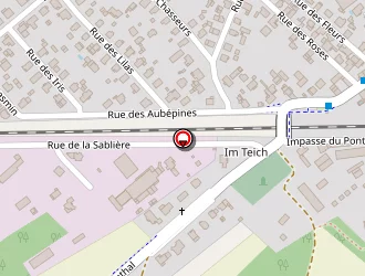 Carte de Heitz à Kaltenhouse