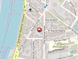 Carte de Am Alliance à Alfortville