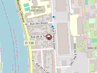 Carte de Cap Actuel à Alfortville