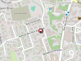 Carte de Armor Baty à Louannec