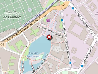 Carte de Non à Plessis-robinson (le)