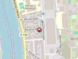 Carte de Derdérian Alice à Alfortville