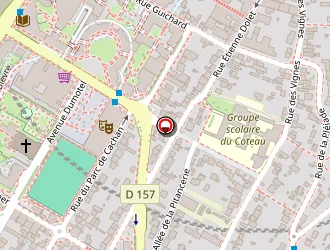 Carte de O.p.h.l.m Cachan à Cachan