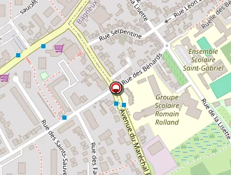 Carte de Az Construction à Bagneux