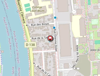 Carte de Albert Monique à Alfortville