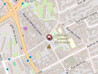 Carte de Boyère à Créteil