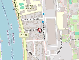 Carte de La Poste à Alfortville