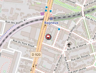 Carte de Pharmacie Berche à Cachan