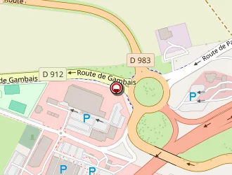 Carte de La Haute Mer à Maulette