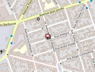 Carte de Aux Caprices De Vitry à Vitry-sur-seine