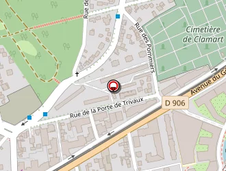 Carte de Cyrille à Clamart