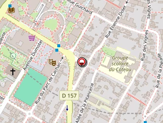 Carte de Imprimerie Polycolor à Cachan