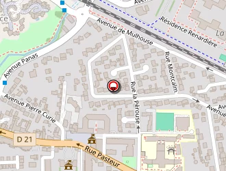 Carte de La Poste à Roissy-en-brie