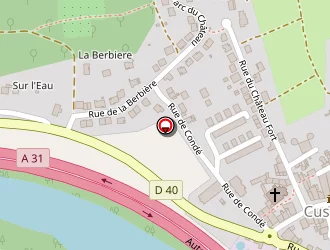 Carte de Topaysage à Custines