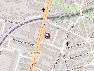 Carte de La Buanderie à Cachan