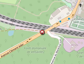 Carte de Le Satory à Versailles