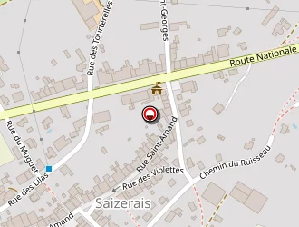 Carte de Ecole Maternelle à Saizerais