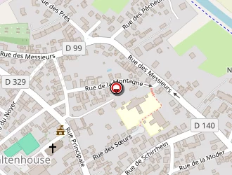 Carte de Piquee Laurent à Kaltenhouse