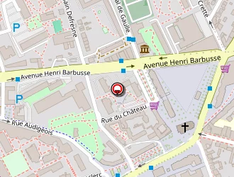 Carte de Espace Communication à Vitry-sur-seine