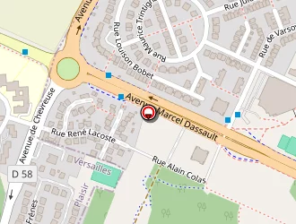 Carte de Jaune Paille à Élancourt