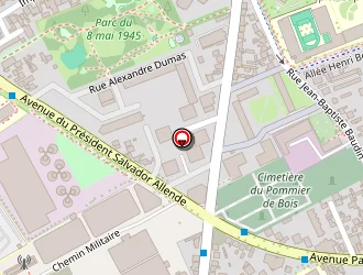 Carte de C.e.s Guy Moquet à Villejuif