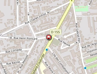 Carte de Foubert Sandra à Vitry-sur-seine